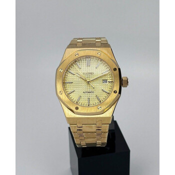 Custom Seiko Mod • Full Gold AP • 42mm